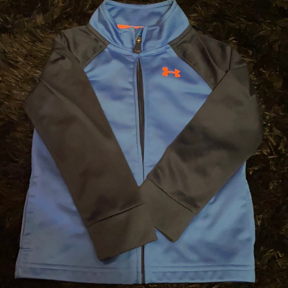 Toddler under armour track jacket